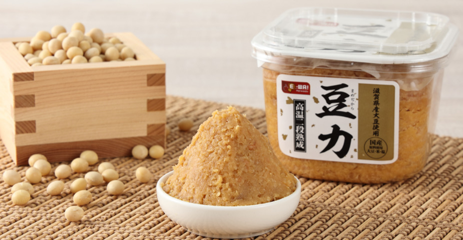 〈平和堂こだわりブランドE-WA!新商品〉豆力みそ